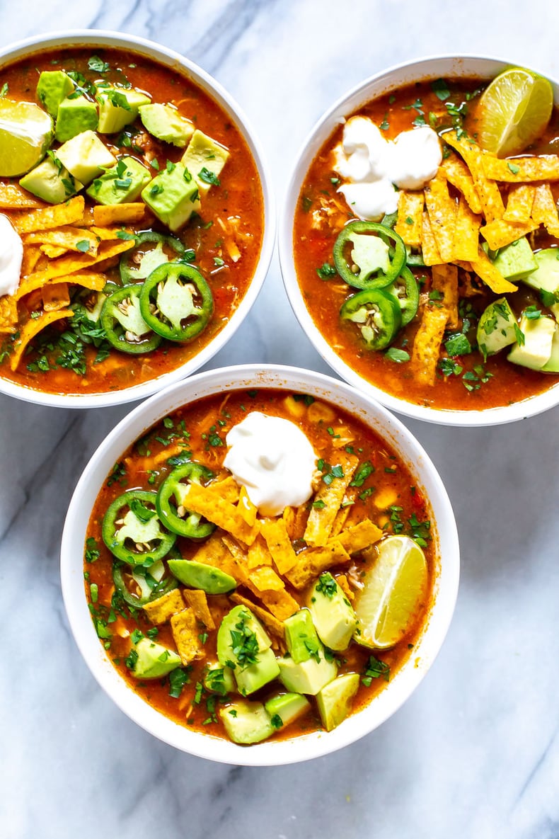 Crockpot Chicken Tortilla Soup - The Girl on Bloor