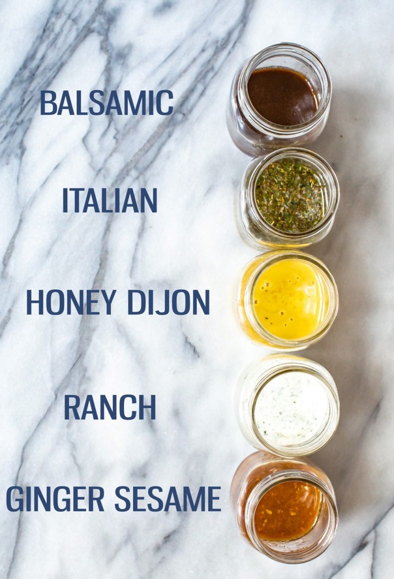 5 Healthy Homemade Salad Dressings The Girl on Bloor