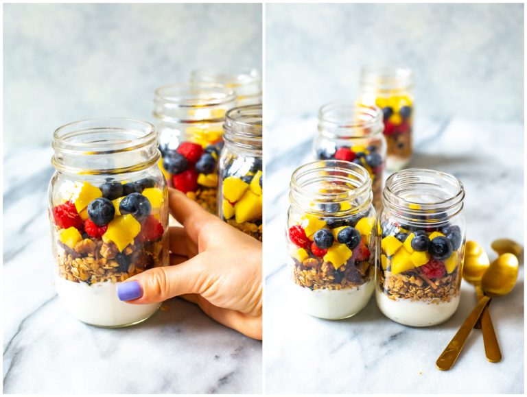 Healthy Meal Prep Yogurt Parfaits The Girl on Bloor