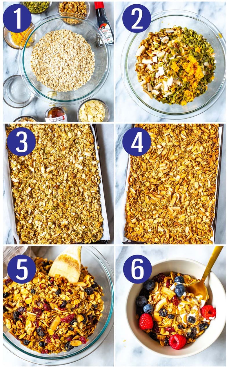 The Best Healthy Homemade Granola Recipe - The Girl on Bloor