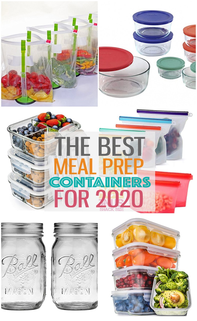 Meal prep containers don't have to be complicated! Here are the best containers on the market - just the basics, nothing fancy or expensive. #mealprepcontainers