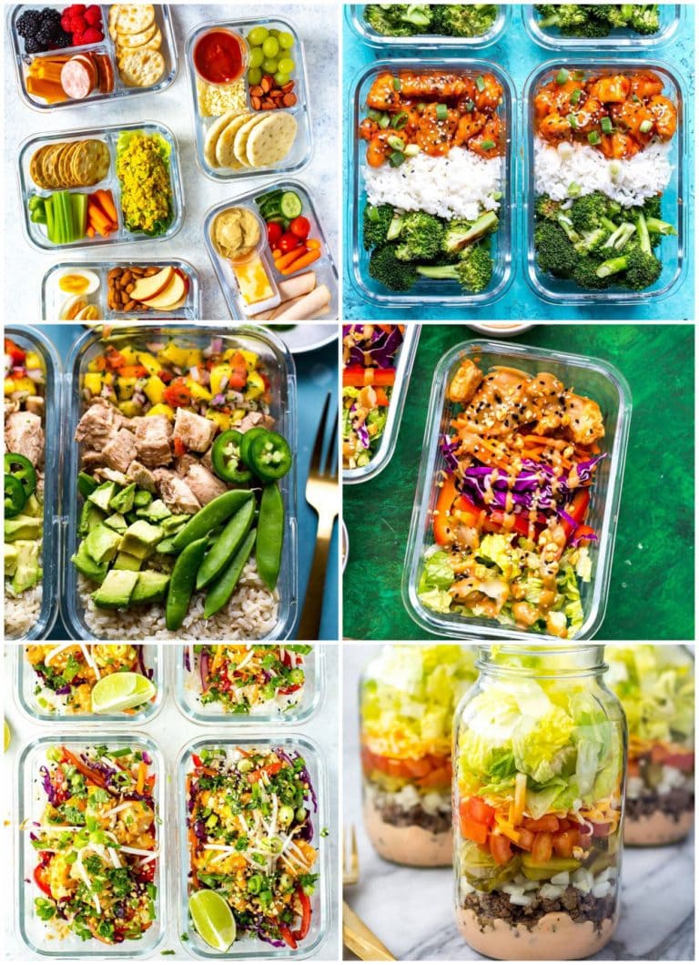 36 Easy, Healthy Meal Prep Ideas {Ready in 1 Hour!} - The Girl on Bloor