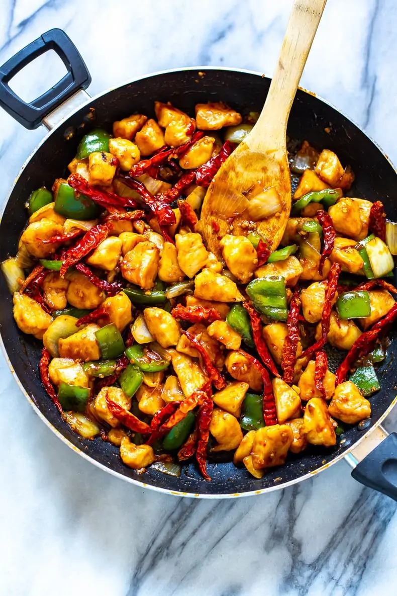 Chinese-Inspired Chilli Chicken