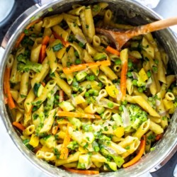 One Pot Pasta Primavera