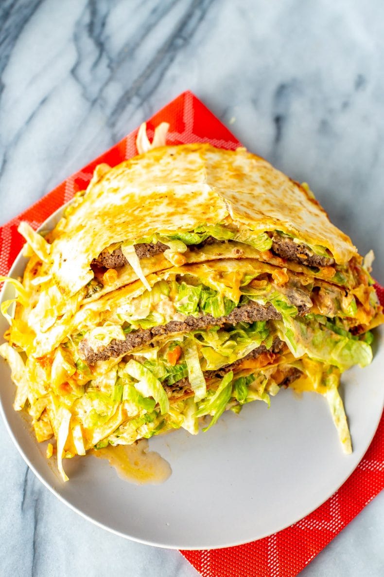 Applebee's Quesadilla Burger Copycat The Girl on Bloor