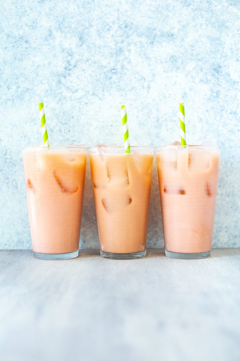 Iced Guava Passionfruit Drink The Girl on Bloor