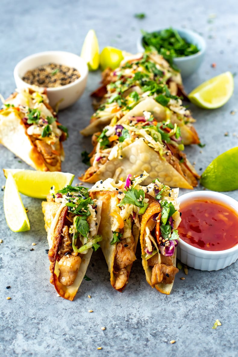 Applebee's Chicken Wonton Tacos