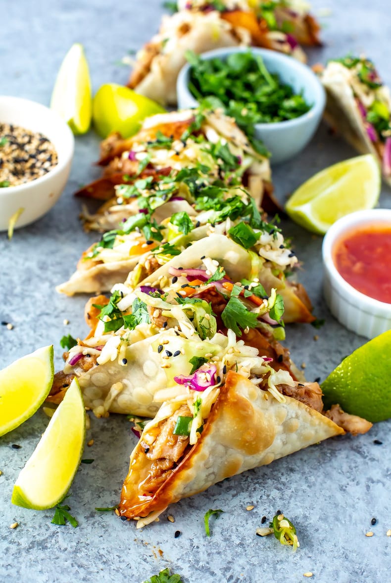 Applebee's Chicken Wonton Tacos