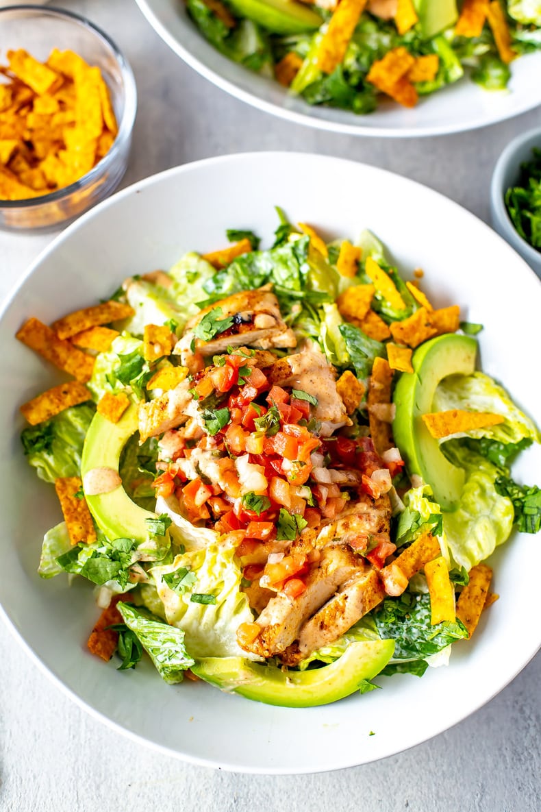 Chili's Santa Fe Chicken Salad - The Girl on Bloor