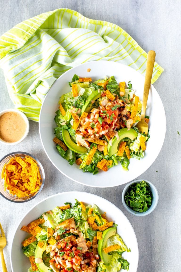 Chili's Santa Fe Chicken Salad The Girl on Bloor