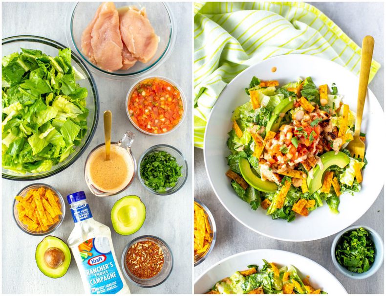 Chili's Santa Fe Chicken Salad The Girl on Bloor