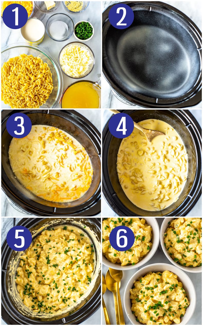 slow cooker mac and cheese