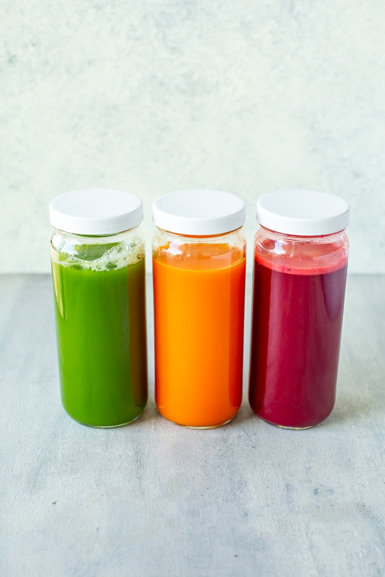 Juicing Recipes {Green, Beet & Carrot Juices}