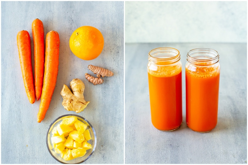 Carrot juice recipe
