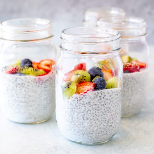 4-Ingredient Chia Pudding {High Protein} - The Girl on Bloor