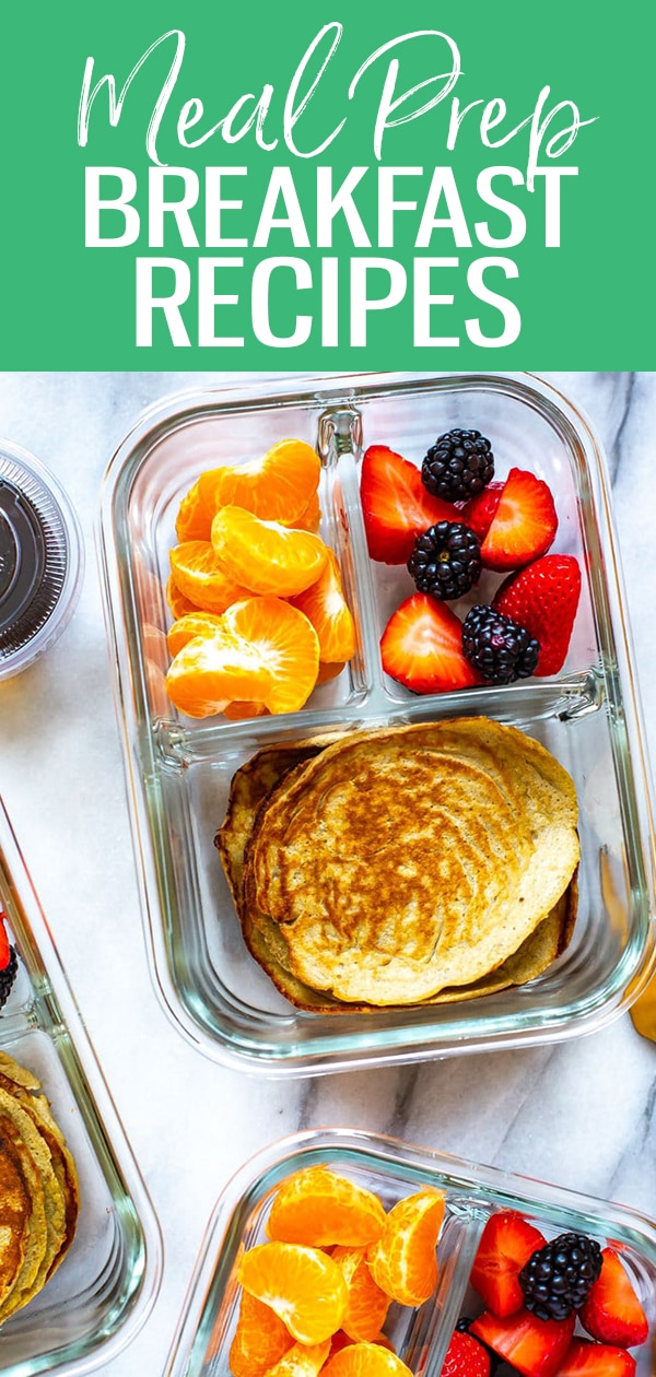 These 15 Breakfast Meal Prep Ideas for Busy Mornings are perfect for when you're in a rush or just don't have time to make breakfast. 