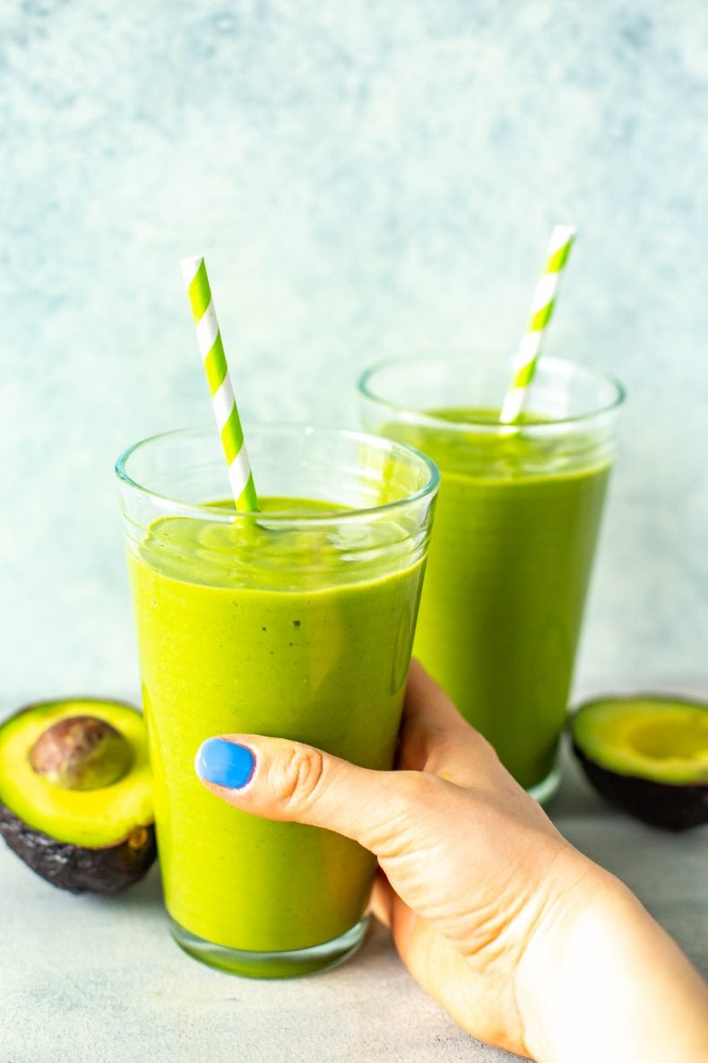 The Creamiest Avocado Smoothie The Girl on Bloor