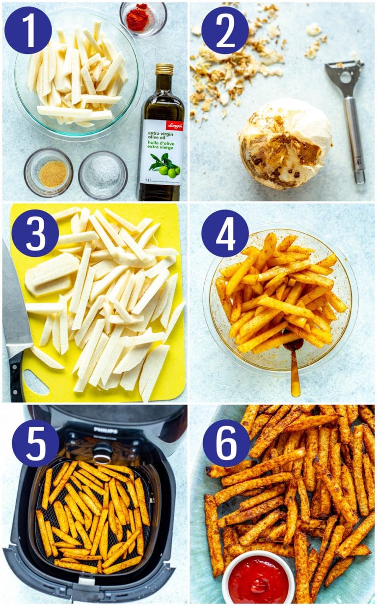 Crispy Air Fryer Jicama Fries {Low Carb} The Girl on Bloor