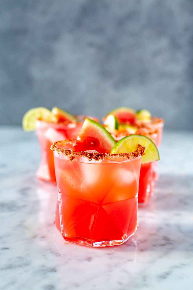 Skinny Watermelon Margarita