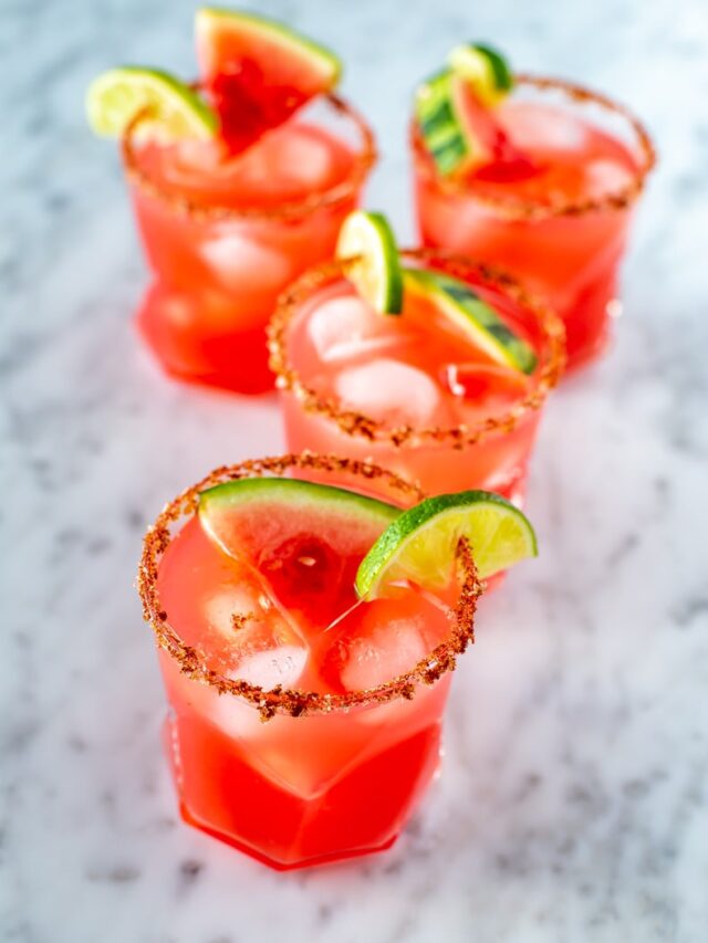 Skinny Watermelon Margarita Recipe The Girl on Bloor