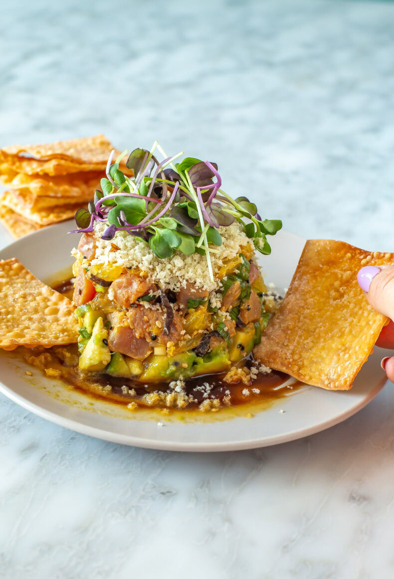 Ahi Tuna Sushi Stacks {Cactus Club Copycat} The Girl on Bloor