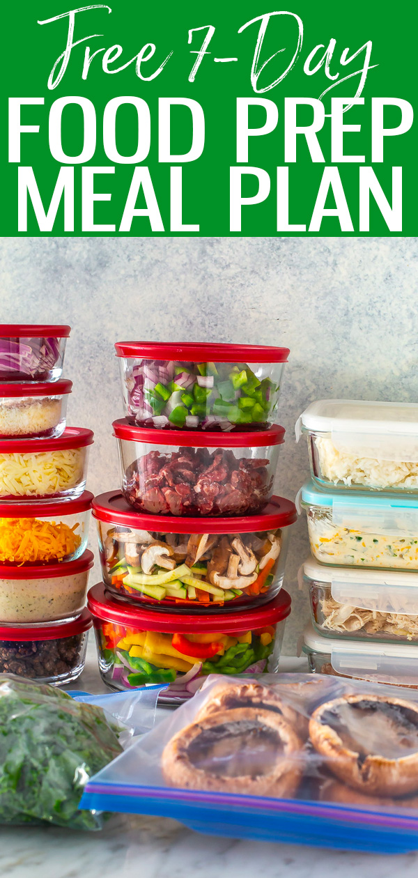 Meal prep doesn't need to take an entire weekend. Learn how to food prep in just 1 hour with this time-saving method - it's a game changer! #freemealplan #foodprep