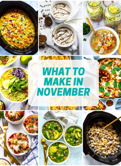 What to cook in November