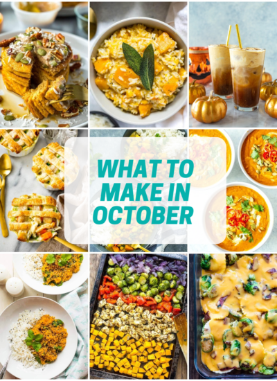 What to make in October