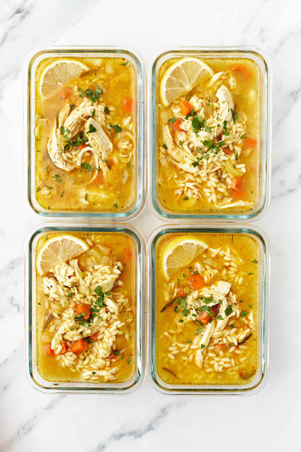 Lemon Chicken Orzo Soup {Easy One Pot Meal}
