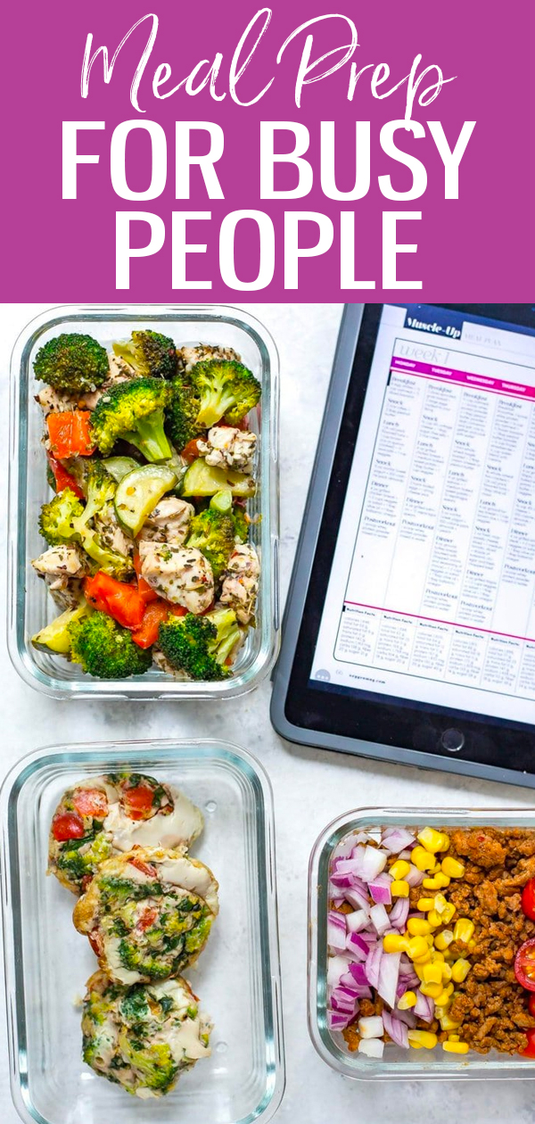 Since I get asked so often, I thought I'd share my foolproof method for easy meal prep and planning, including free printables! #mealprep #mealplanning