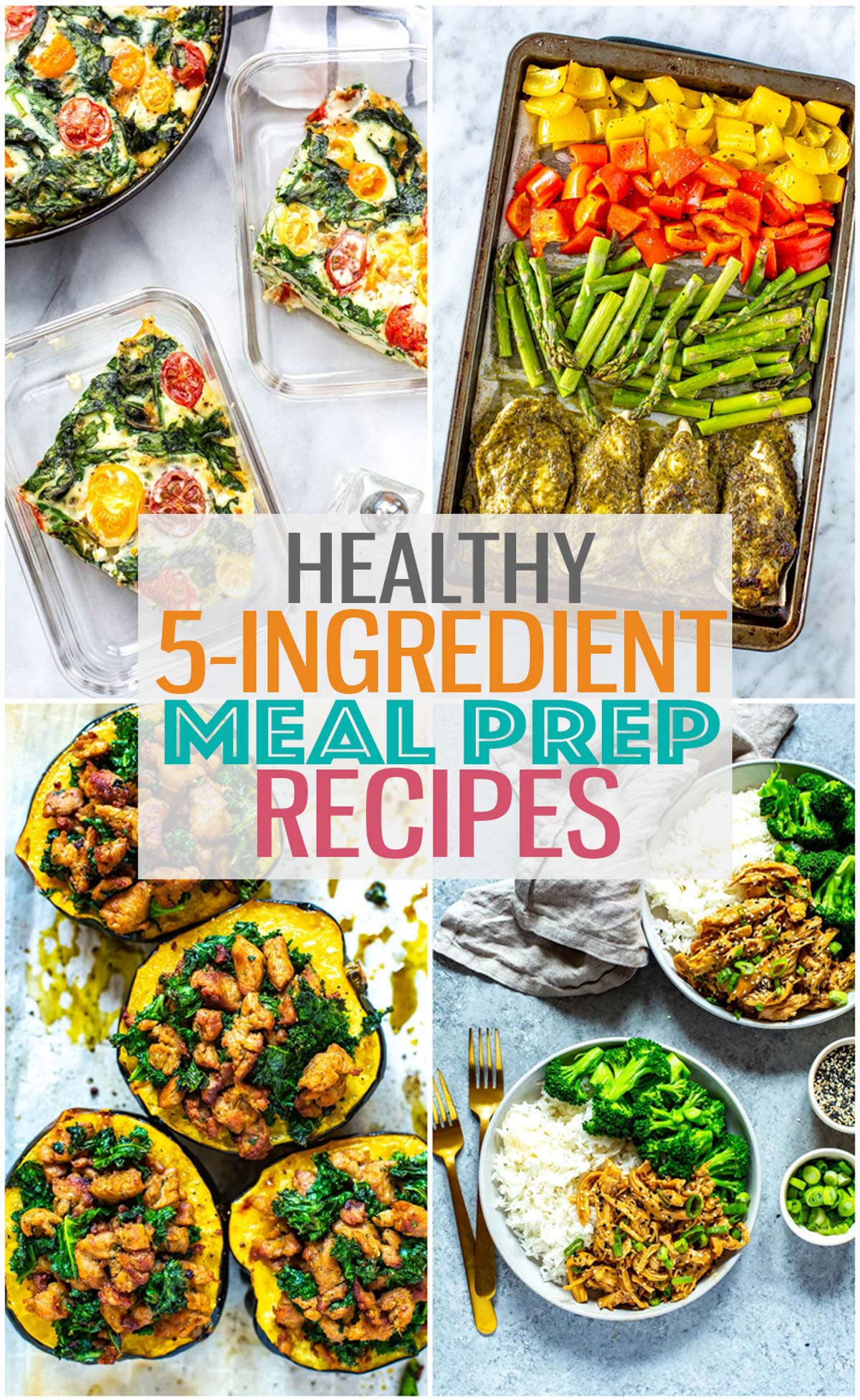 Healthy 5-Ingredient Meals {Breakfast, Lunch + Dinner!} - The Girl on Bloor