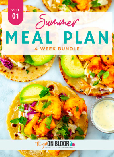 Summer Meal Plan 4-Week Bundle