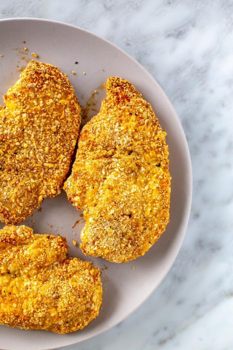 Crispy + Juicy Chicken Cutlets {Oven Baked} The Girl on Bloor