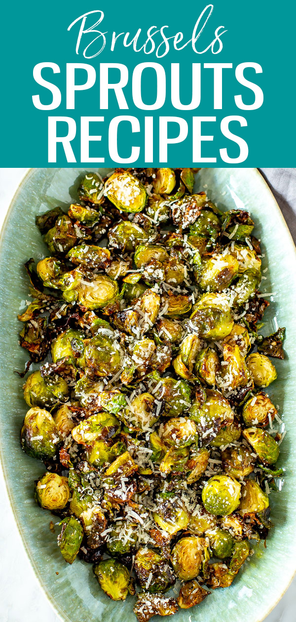 Ditch boring steamed brussels sprouts and make these delicious and easy recipes instead. Everyone, including picky eaters, will love them! #brusselssprouts