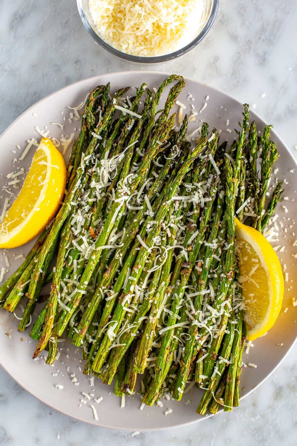 Garlic Parm Air Fryer Asparagus The Girl on Bloor