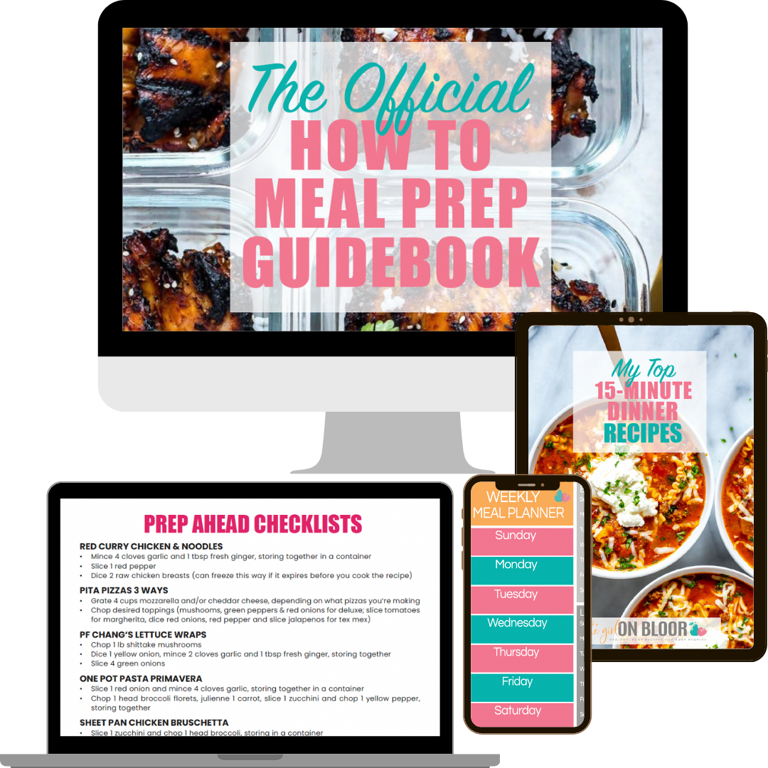 Guidebook, Dinner Prep & Quickstart Template Bundle