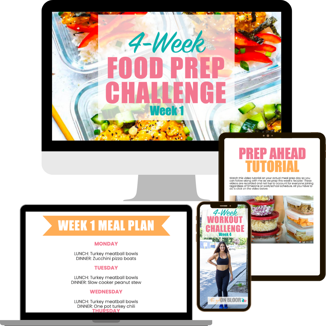 4 week food prep challenge