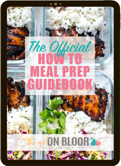 Meal prep guidebook