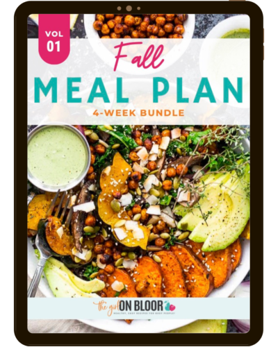 Fall Meal Plan Bundle