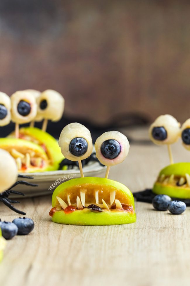 Fruit in the shape of mini monsters