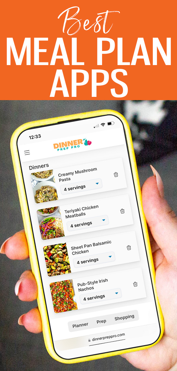 These are the best meal plan apps on the market! Read this guide to find out the perfect app that'll make meal planning easier for you. #mealplan #app