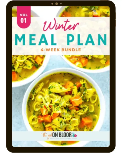Winter Meal Plan Bundle