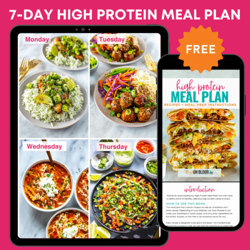 High protein meal plan