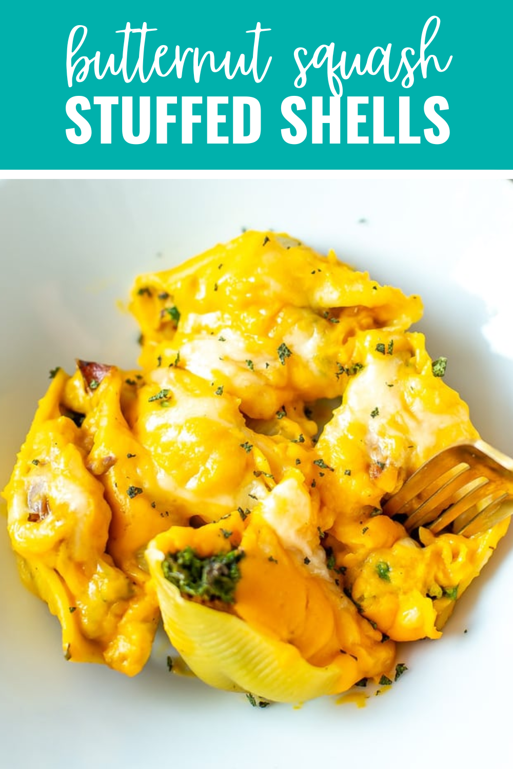 Butternut Squash Stuffed Shells {Super Creamy} - The Girl on Bloor