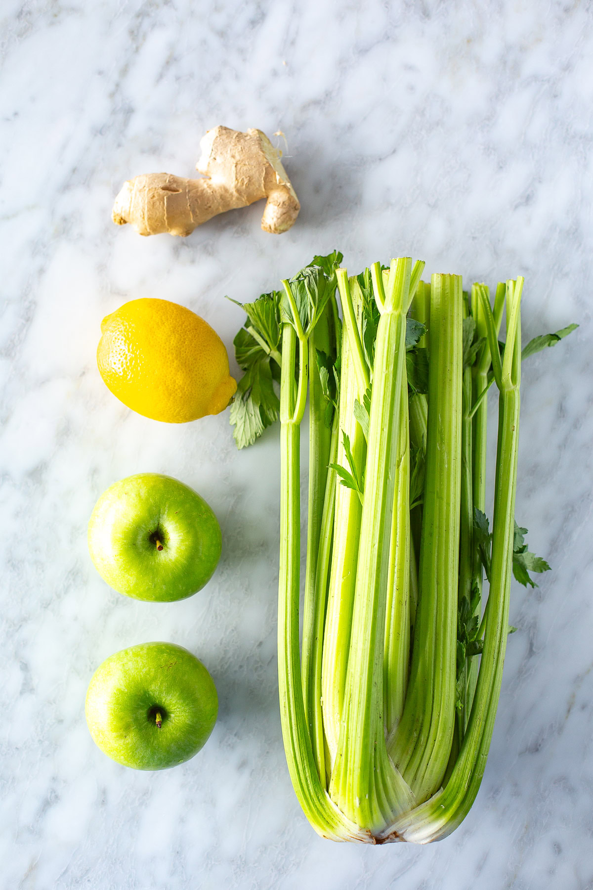 Celery juice ingredients
