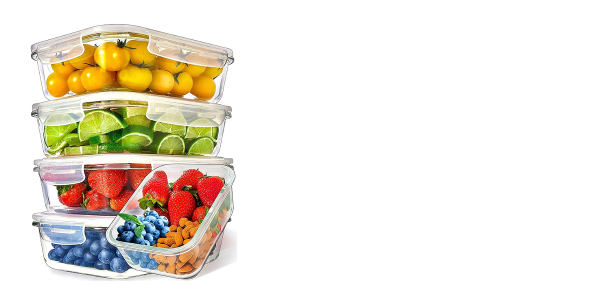 glass meal prep containers