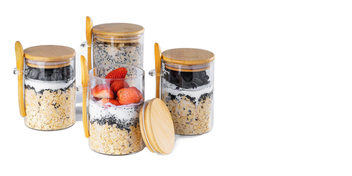 overnight oats containers