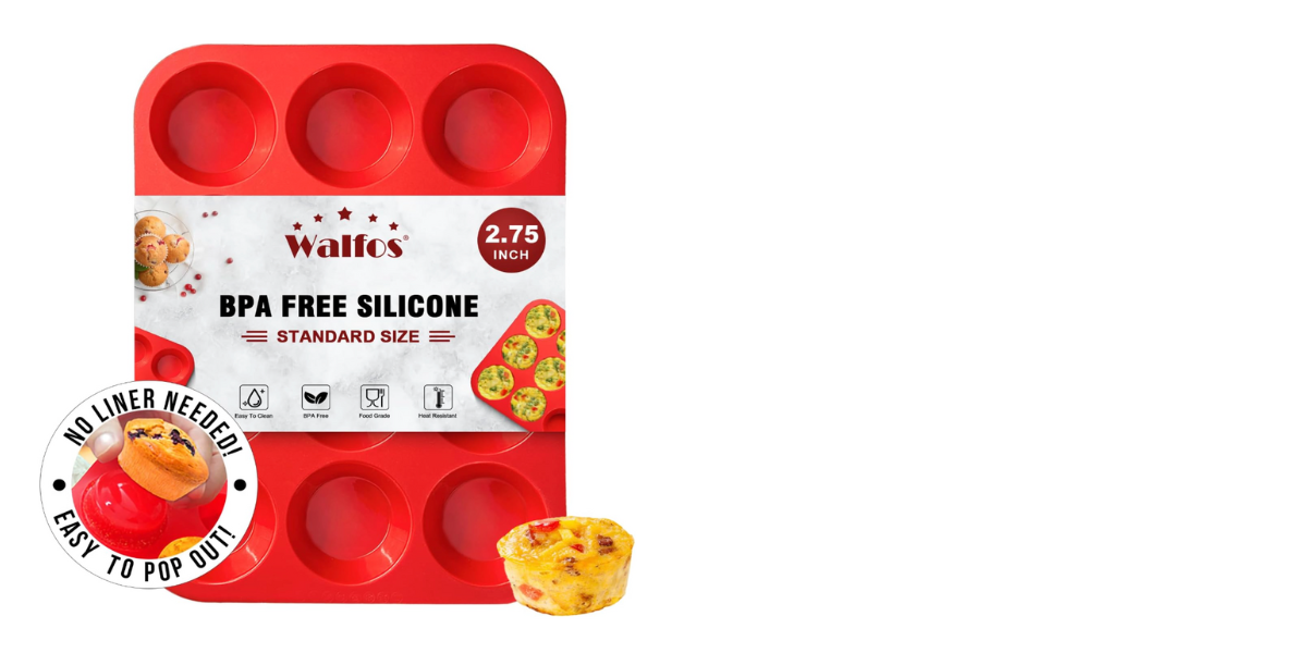 silicone muffin tray