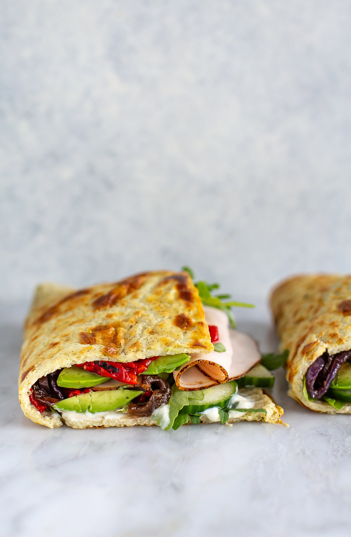 Cottage cheese wrap