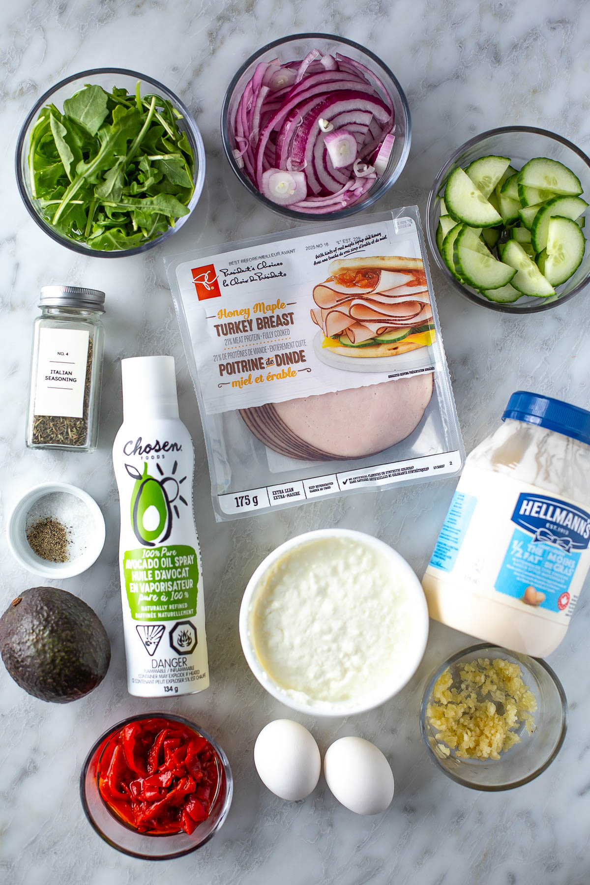 Cottage cheese wrap ingredients